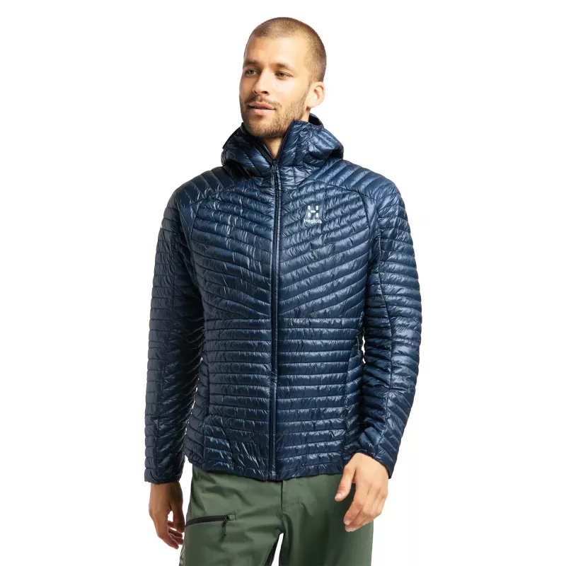 Haglöfs L.I.M. Mimic Hood Insulated Jacket - Tarn Blue
