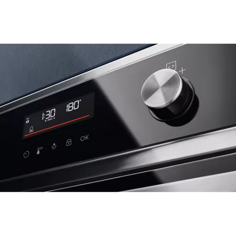 Electrolux EOD6P66WX Built-in Single Oven with Pyrolytic Cleaning, 72L, A+ Energy, Stainless Steel