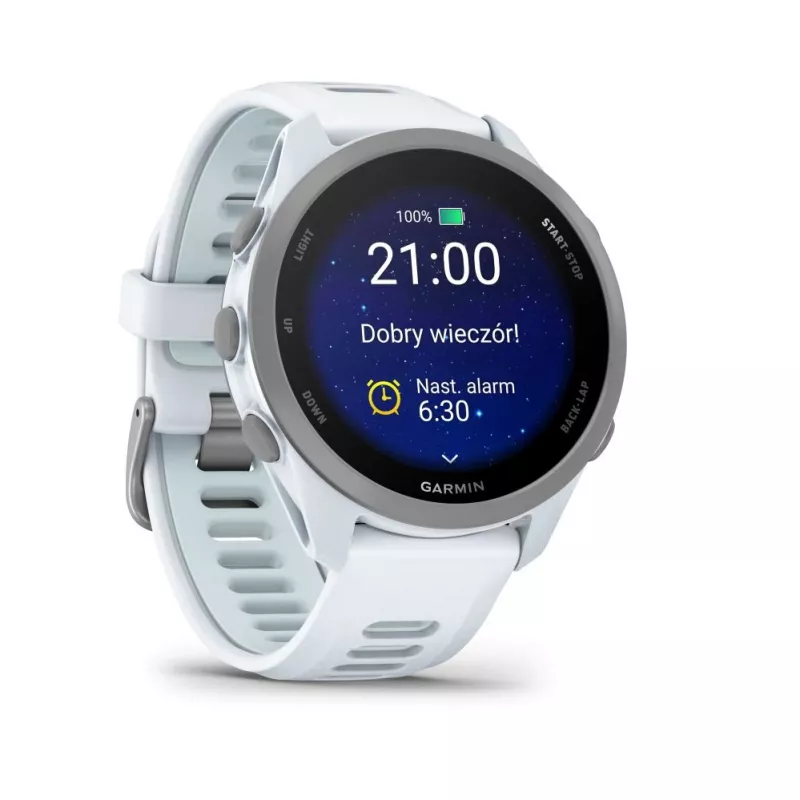 Garmin Forerunner 170 Whitestone with Whitestone/Cloud Blue Band
