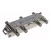 AXING AX BVE 6-01 6-Way TV/SAT Splitter, 75 Ohm, F-Connector, Die-cast Zinc, Black