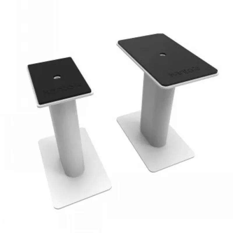 Kanto Audio 9 Universal Desktop Speaker Stand, White (Pair)