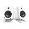 Kanto Audio Desktop Speaker Stands for Large Speakers - White (Pair)