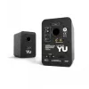 KANTO AUDIO YU-CG Powered Bookshelf Speakers with Bluetooth and RCA Input - Black Vinyl (Incl. Type C & G Power Cords)