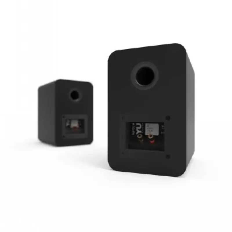 KANTO AUDIO YUP4 Passive Bookshelf Speakers - Black (Pair)