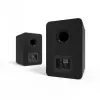 KANTO AUDIO YUP6 Passive Bookshelf Speakers Pair - 1 inch Silk Dome Tweeter & 5.25 inch Kevlar Woofer - Black
