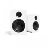 KANTO AUDIO YUP6W Passive Bookshelf Speakers (Pair) - White - 1 inch Silk Dome Tweeter & 5.25 inch Kevlar Woofer