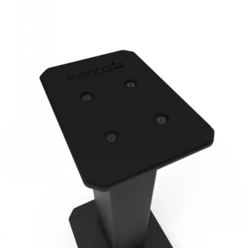 Kanto Audio 22 Tall Fillable Speaker Stands with Isolation Feet - Black (Pair)