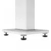 KANTO AUDIO 26 Tall Fillable Speaker Stands with Isolation Feet - White (Pair)