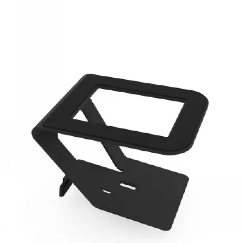 KANTO AUDIO Elevated Desktop Speaker Stands for Large Speakers - Black (Pair)