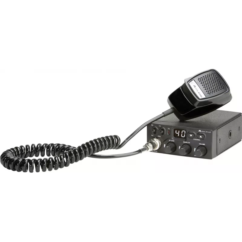 Midland C1169.01 Handheld CB Radio 40 Channels AM/FM