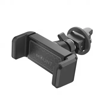CELLY Mount Vent 360 Car Holder - Universal Smartphone Air Vent Mount with 360° Swivel - Black