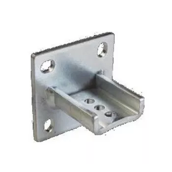 BFT SFR B Adjustable Rear Bracket (Screw-on) for Post for 1 Actuator (N735002)