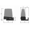 CAME KRX Mounting Bracket (806LA-0040) - Wall Mount for Flashing Light