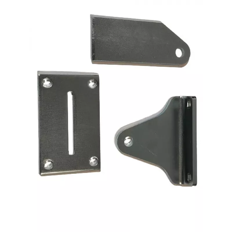 FAAC/GENIUS Mounting Brackets Set for 414/415/G-BAT (Single Actuator) - 6020083