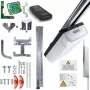 FAAC D600 FDS Garage Door Opener Kit with 3m Kevlar Belt Two-Piece Rail