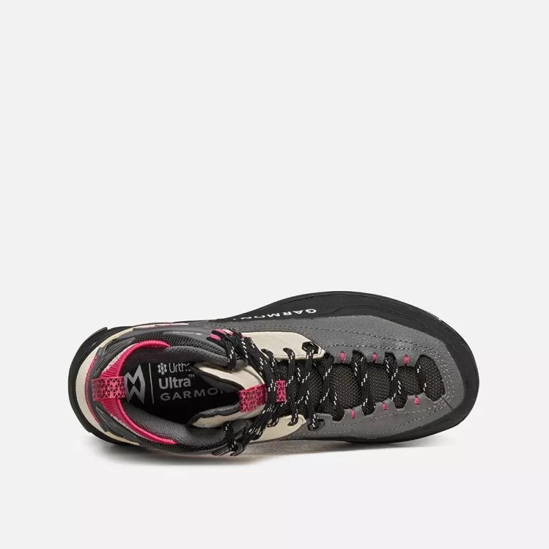 Garmont Akron Mid GTX Women's Hiking Boots - Grey/Raspberry Pink (EU 38)