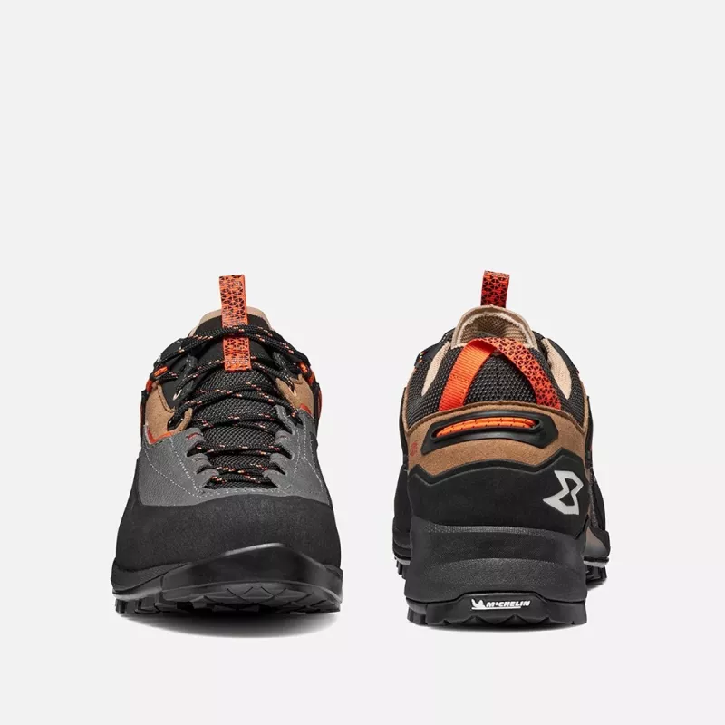 Garmont Akron GTX Via Ferrata Shoes - Dach Brown/Tango Red (EU 44.5)