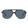 Ray-Ban Hawkeye Sunglasses RB2198 1333485 Transparent Brown Frame Brown Gradient Lens 56mm