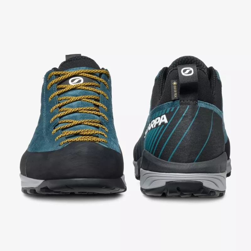 SCHEPPACH Scarpa MESCALITO GTX Men's Approach Shoe Shark/Azure EU 44
