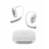 Shokz OpenFit Pro White - Open-Ear True Wireless Earbuds with DirectPitch Technology, Bluetooth 5.3, IP54, 28h Battery