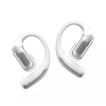 Shokz OpenFit Pro White - Open-Ear True Wireless Earbuds with DirectPitch Technology, Bluetooth 5.3, IP54, 28h Battery