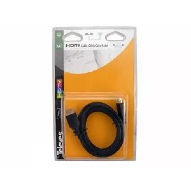 Televes HDMI 2.0 Cable 1.5m 4K Black