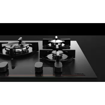 TEKA GBC 75-G1 Gas Hob, 5 Burners, Black, Built-in, Natural Gas/LPG