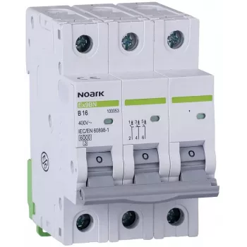 NOARK Ex9BN 3P B16 Miniature Circuit Breaker MCB 6kA 16A Type B 3-Pole