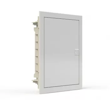 Noark PMF 12 Flush-Mounted Plastic Enclosure with Metal Door, IP40, 1 Row, 12 Modules