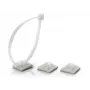 TRYTYT Self-Adhesive Cable Tie Mount HW-3AC White (100 pcs.)