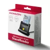 AXAGON CRE-SM4NC USB-C Smart Card Stand Reader - Black