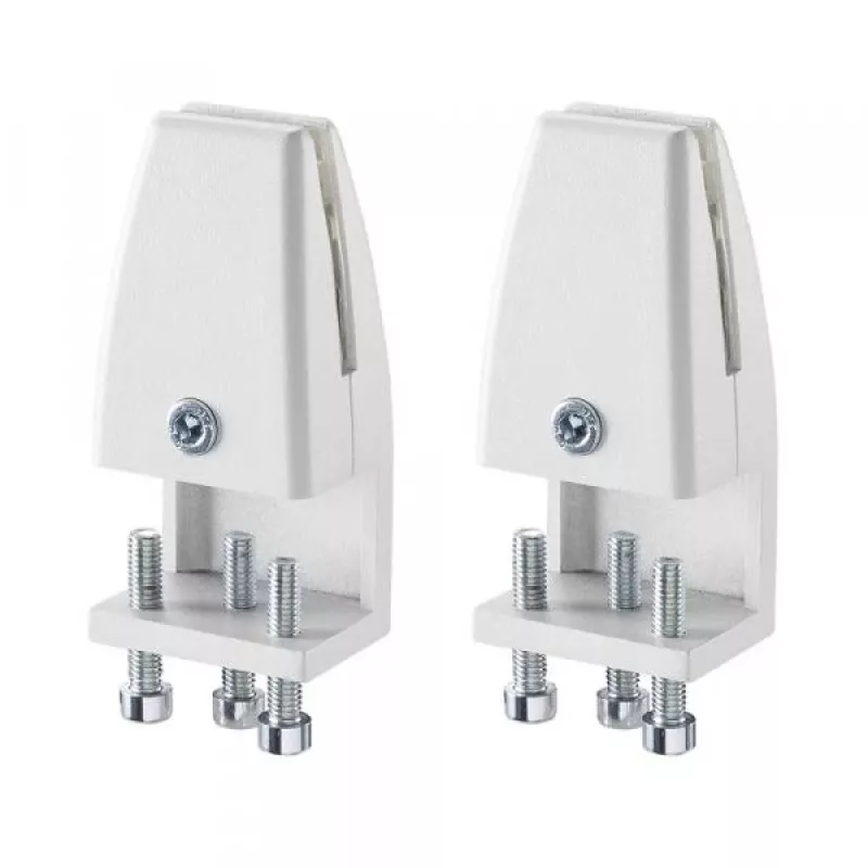 Neomounts Desk Clamp for NS-GLSPROTECT Series - 8-25 mm Desk Thickness - Set of 2, White