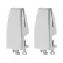 Neomounts Desk Clamp for NS-GLSPROTECT Series - 8-25 mm Desk Thickness - Set of 2, White