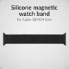 Mobilize Silicon Watch Band - Magnetic - for Apple 38/40/41mm - Black
