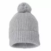 Lodger 100% Merino Wool Baby Hat Drizzle Grey 6-12 Months