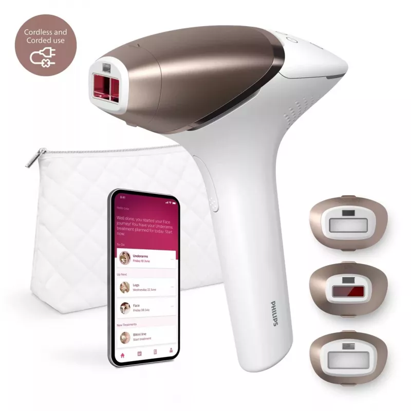 Philips Lumea IPL 9000 Series Hair Removal Device with SenseIQ Technology BRI955/00