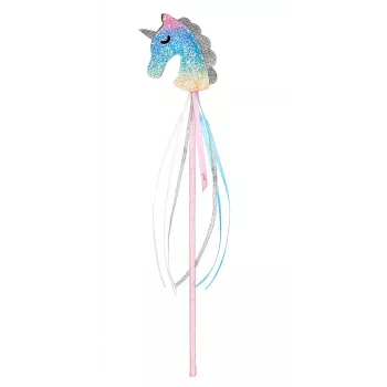 Souza! Multicolored Unicorn Head Wand Femi