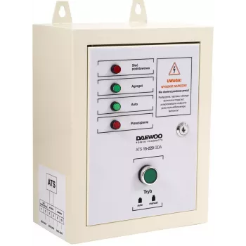 DAEWOO POWER PRODUCTS ATS15-400GDA Automatic Transfer Switch 400A 4-Pole