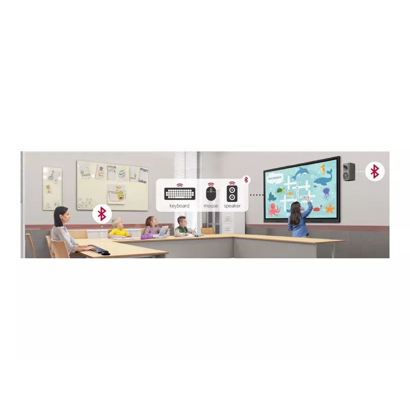 LG 86TR3DK-B 86 inch UHD 390NITS 16/7 Touch Android 13 (EDLA) Interactive Display