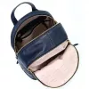 Michael Kors Rhea Backpack Navy Saffiano Leather Women's 27x26x14 cm