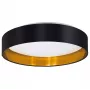 LED LENSER PLAFOND LED MASERLO 38cm Ceiling Light Black/Gold 99539