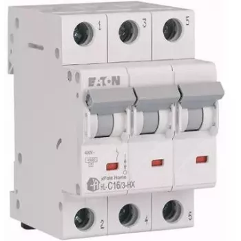 EATON HN-C16/3 Miniature Circuit Breaker 16A 3-Pole 6kA Type C