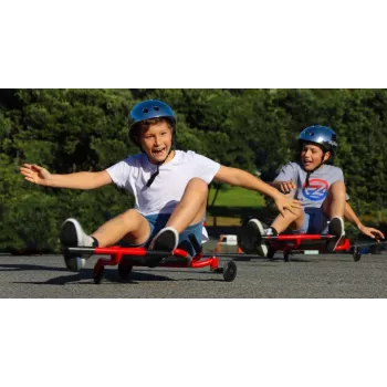 EzyRoller Drifter X Blue Ride-On Toy for Ages 4-12