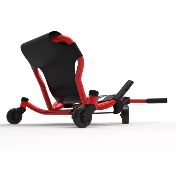 EzyRoller Spinner X Ride-On Go Kart - Leg Powered with 360° Swivel - Red