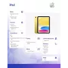 Apple iPad 10.9 11th Gen (2025) 128GB WiFi - Yellow