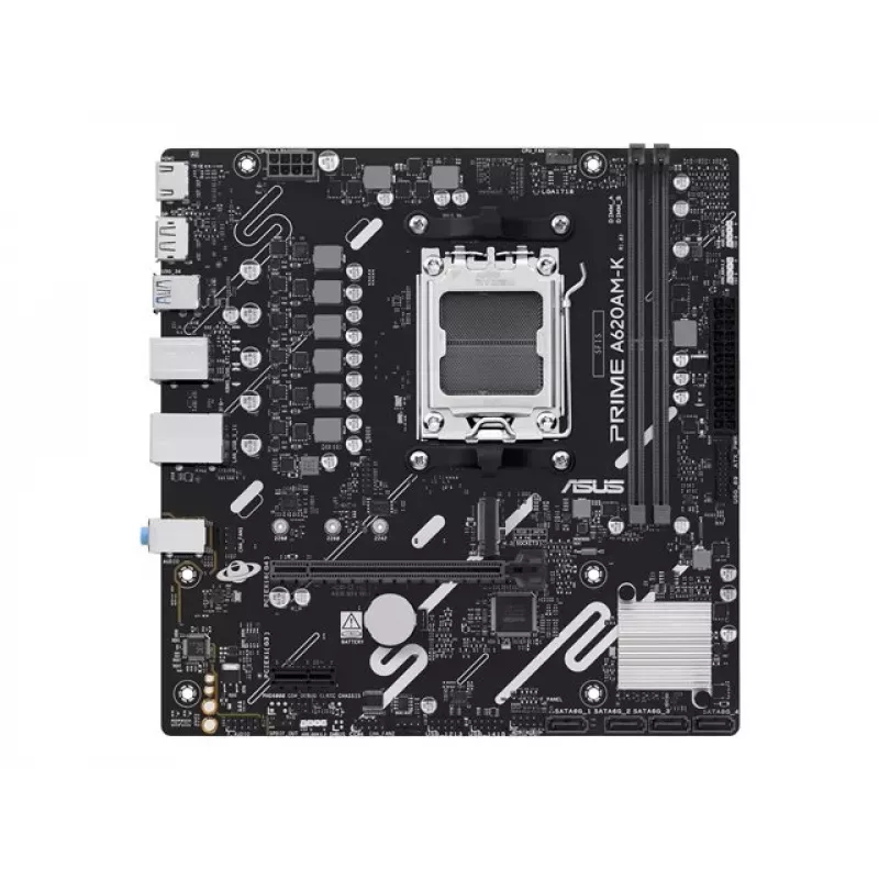 ASUS PRIME A620AM-K AMD AM5 A620 DDR5 Micro-ATX Motherboard