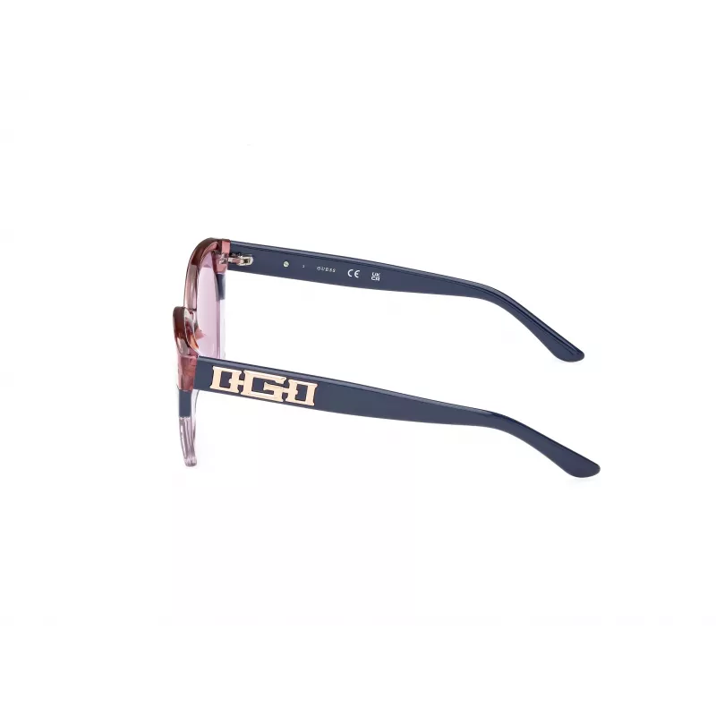 GUESS Women's Cat Eye Sunglasses GU7912-5592Y Havana/Brown 55mm