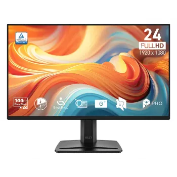 MSI PRO MP245 E14VL 23.8 inch Full HD VA Monitor 75Hz 4ms HDMI VGA