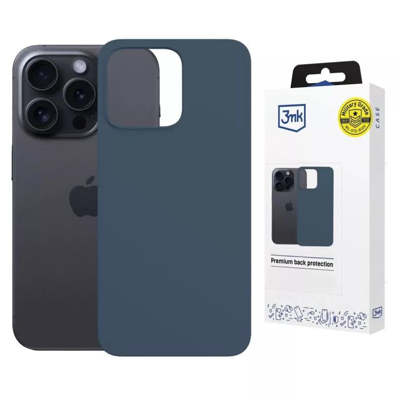 3MK PROTECTION Apple iPhone 15 Pro - 3mk Hardy Mellow MagCase Blue
