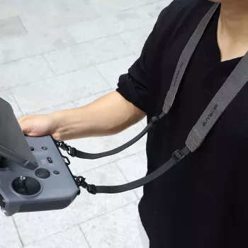 SUNNYLIFE Neck/Shoulder Strap Lanyard Harness for DJI RC Pro 2 Remote Controller - Black
